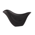 thumbnail image 1 of deevoka Porcelain Abstract Bird Sculpture Statue Stylish Collectible Tabletop Ornament Black 14x4.7x8.5cm, 1 of 9