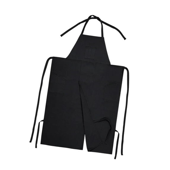 deevoka Pottery Apron Fashion Ceramic Clay Apron for Ceramic Sculpture DIY Carpentry Black