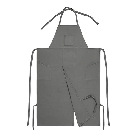 deevoka Pottery Apron Fashion Ceramic Clay Apron for Ceramic Sculpture DIY Carpentry Gray
