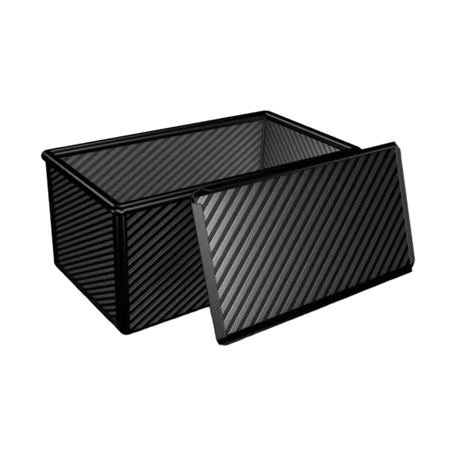 deevoka Pullman Loaf Pans Easy Clean Rectangle Cake Pan for Homemade