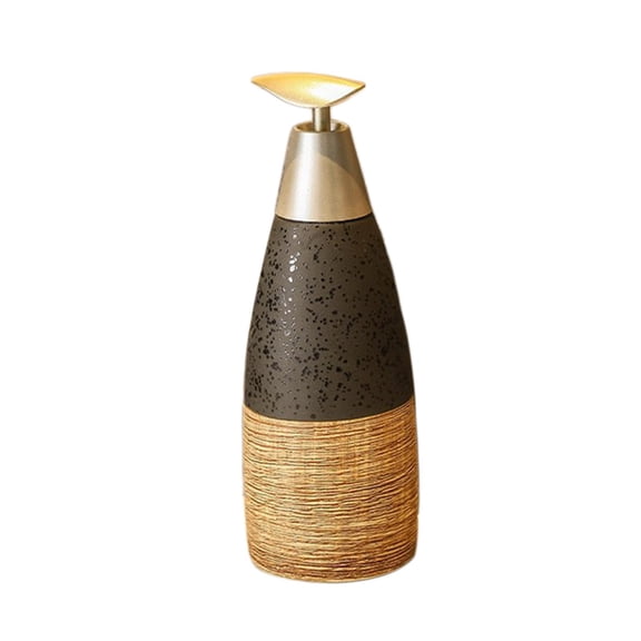 deevoka Pump Soap Dispenser Body Wash Dispenser Ceramic Farmhouse 400ml Shower Dispenser Style E