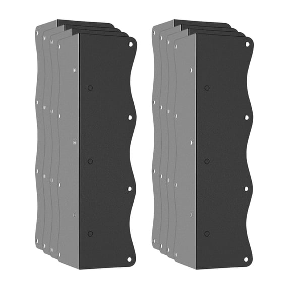 deevoka Raised Garden Bed Corner Bracket for Cabinet Elevated Beds Vegetable Planter 8pcs