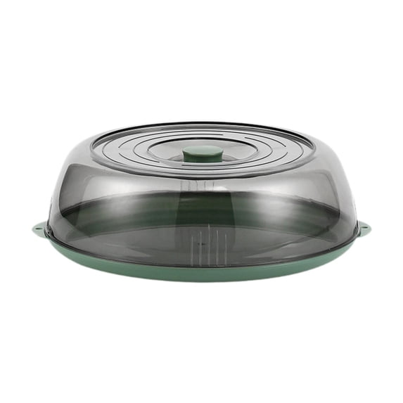 deevoka Round Plate Cover 28cm Multipurpose for Food Meal Preps Dish