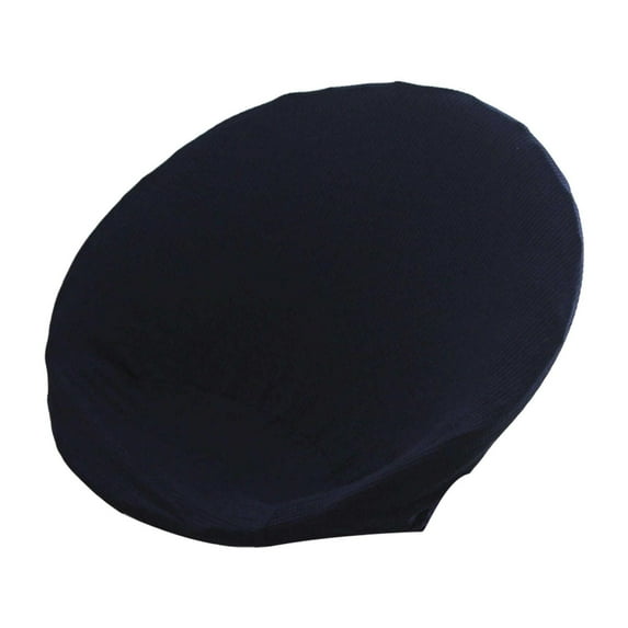 deevoka Round Saucer Chair Cover Dustproof Replace for Room Dining Room Dark Blue