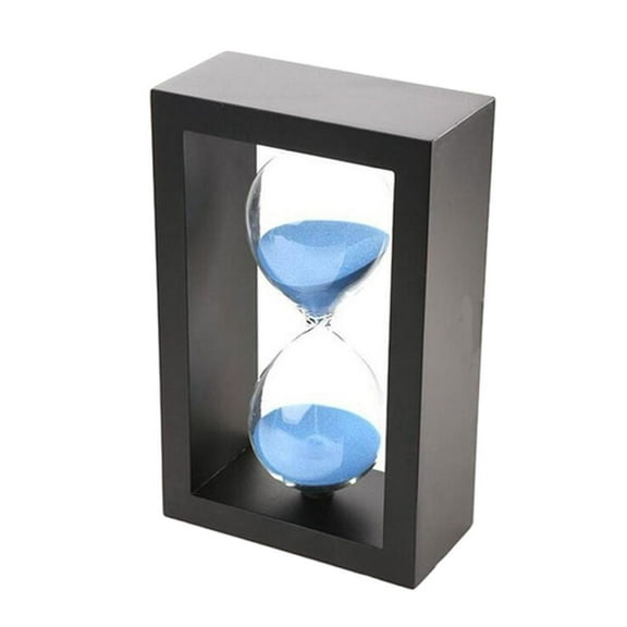 deevoka Sand Glass Clock Tea Timer 20 Minutes - Blue 20Min Hourglass Sandglass Kitchen
