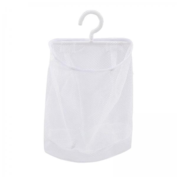 deevoka Set of 2 Clothespin Bags with Hangers, Ventilated Mesh for