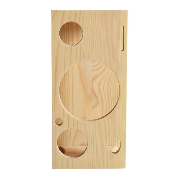 deevoka Shaker Wooden Rack Bartender Tool Organizer for Gift Home Beginners