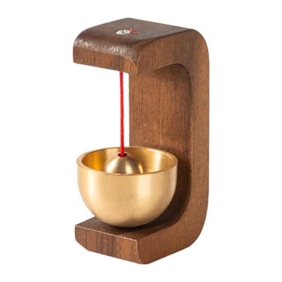 deevoka Shopkeepers Bell Hanging Decoration Ornament for Home Gardens Cafes C Shape