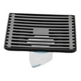 thumbnail image 1 of deevoka Shower Floor Drain Square Grate Removable Drain Grate for Hotel Home Laundry Single use 10x10cm, 1 of 9