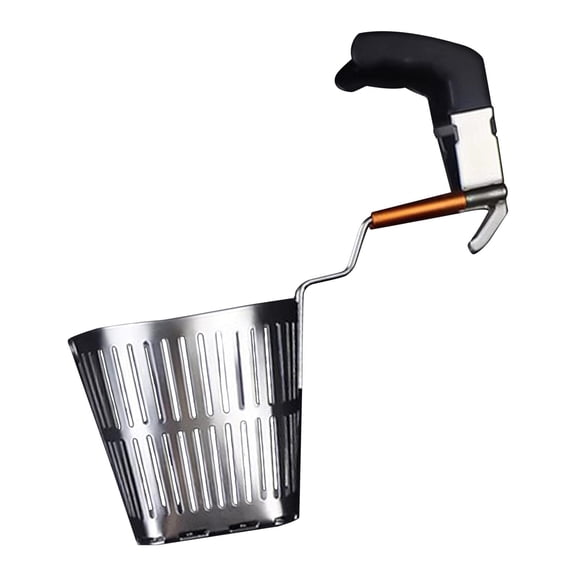 deevoka Slotted Spoon Blanching Basket Mesh Skimmer for Vegetable Straining Draining B