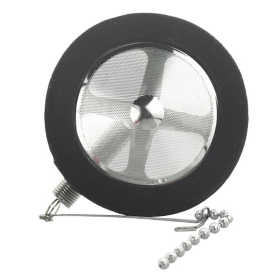 deevoka Stainless Permanent Coffee For Siphon Coffee Maker, Diameter 2.36 Inches
