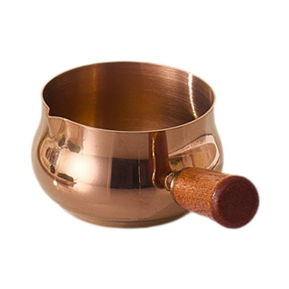 deevoka Stainless Steel Sauce Cup Reusable Measuring Cup Kitchen Gadget Dipping Bowl Gold M