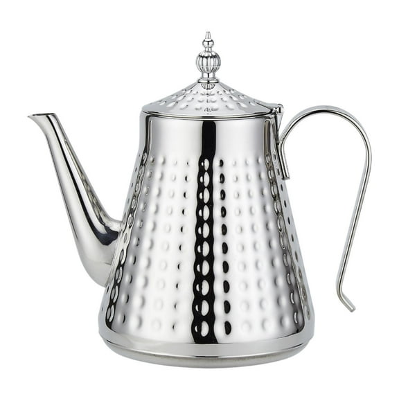 deevoka Stainless Steel Tea Kettle Compact Tea Maker for Dinner Small Gathering Home 1.7L
