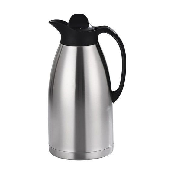 deevoka Stainless Steel Thermal Coffee Carafe Teapot Jug for Hot Liquids Juice Party 3L