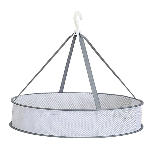 deevoka Sweater Drying Rack Clothes Drying Net Clothes Hanging Dryer Mesh Net for Indoor small single layer