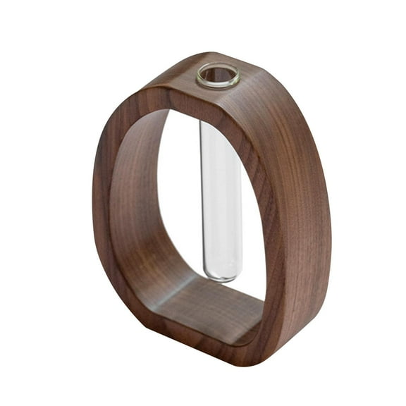 deevoka Test Tube Flower Vase Modern Plant Terrarium for Desktop Bedroom Living Room