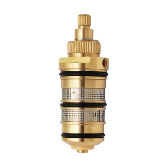 deevoka Thermostatic s Valve Thermostatic Core Valve Hot Cold Water Easy to Install Faucet Valves Replacement for Kitchen Tap 8.2cm