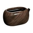 thumbnail image 1 of deevoka Tissue Box Cover Home Decor Storage Box for Car Coffee Table Kitchen Counter Dark Wood Color, 1 of 9