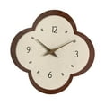 thumbnail image 1 of deevoka Wall Clock Creative Design Modern Wall Hanging Clock for Cafe Office Kitchen Flower Shape, 1 of 9