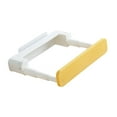 thumbnail image 1 of deevoka Wash Basin Storage Rack Retractable Wall Hanging Holder for Bathroom Bedroom Yellow, 1 of 9