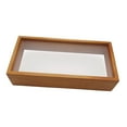 thumbnail image 1 of deevoka Wood Shadow Box Frame Dried Flower Display Case DIY Gifts Floating Picture Frame A4, 1 of 9