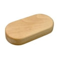 thumbnail image 1 of deevoka Wooden Base DIY Material Smooth for Miniature Dolls Collections Car Ornament Light Brown S, 1 of 9