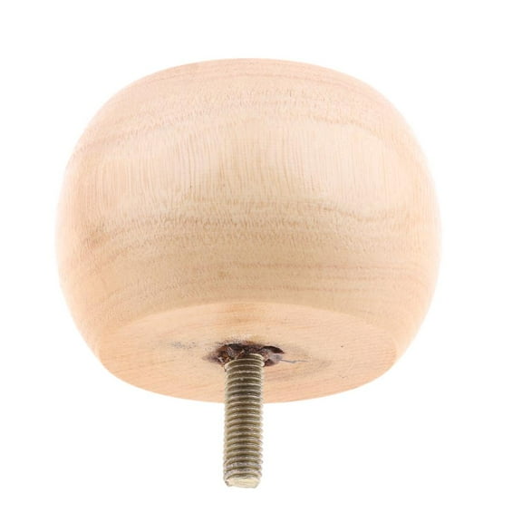 deevoka Wooden Furniture Leg, Couch Feet , Sofa Leg , Bed Stand Natural Drum Wood