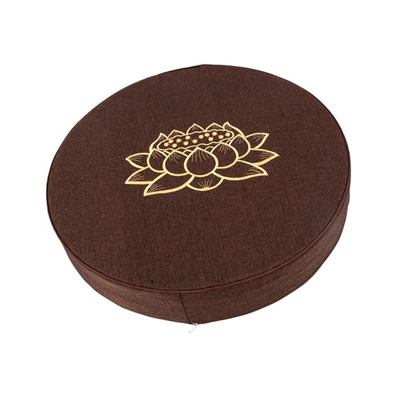 deevoka Yoga Cushion Adults Gifts Buddhist Seat Cushion for Adults Sitting Women Men Coffee