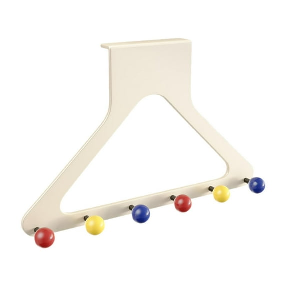 deevoka over The Door Hooks Back Storage over Door Hanger for Hanging Clothing Coats dark colors