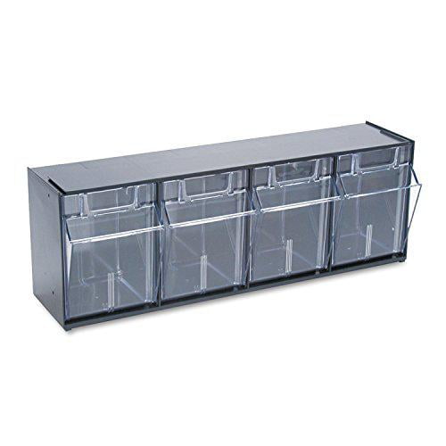 def20404op - deflect-o interlocking horizontal tilt bin