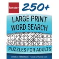thumbnail image 1 of Pre-Owned Funster 250+ Large Print Word Search Puzzles for Adults: Word Search Book for Adults Large Print with a Huge Supply of Puzzles (Paperback) 1953561012 9781953561015, 1 of 1