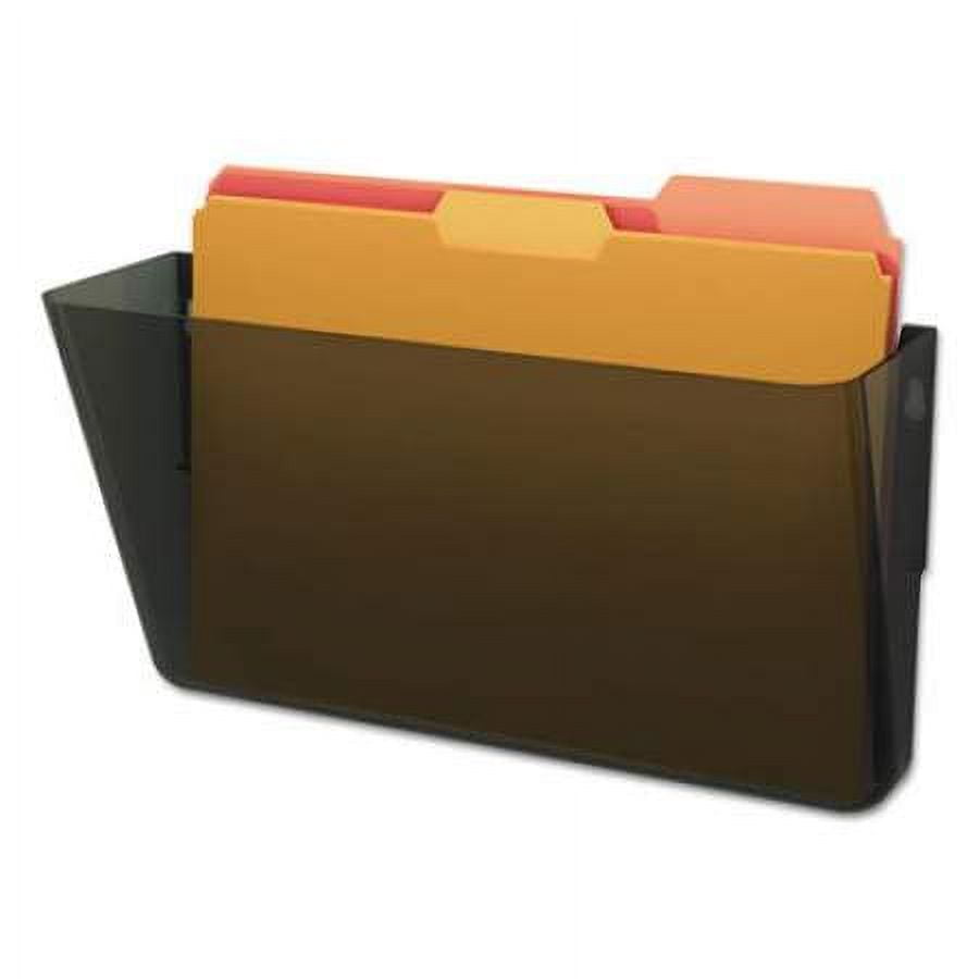Smoke Plastic Stackable Wall Pocket Organizer