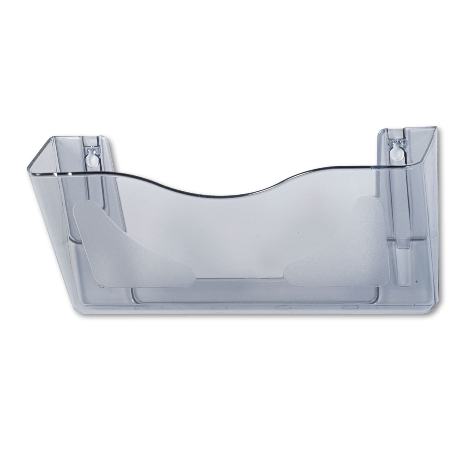 Smoke Gray Large Plastic Landscape Wall File Pocket