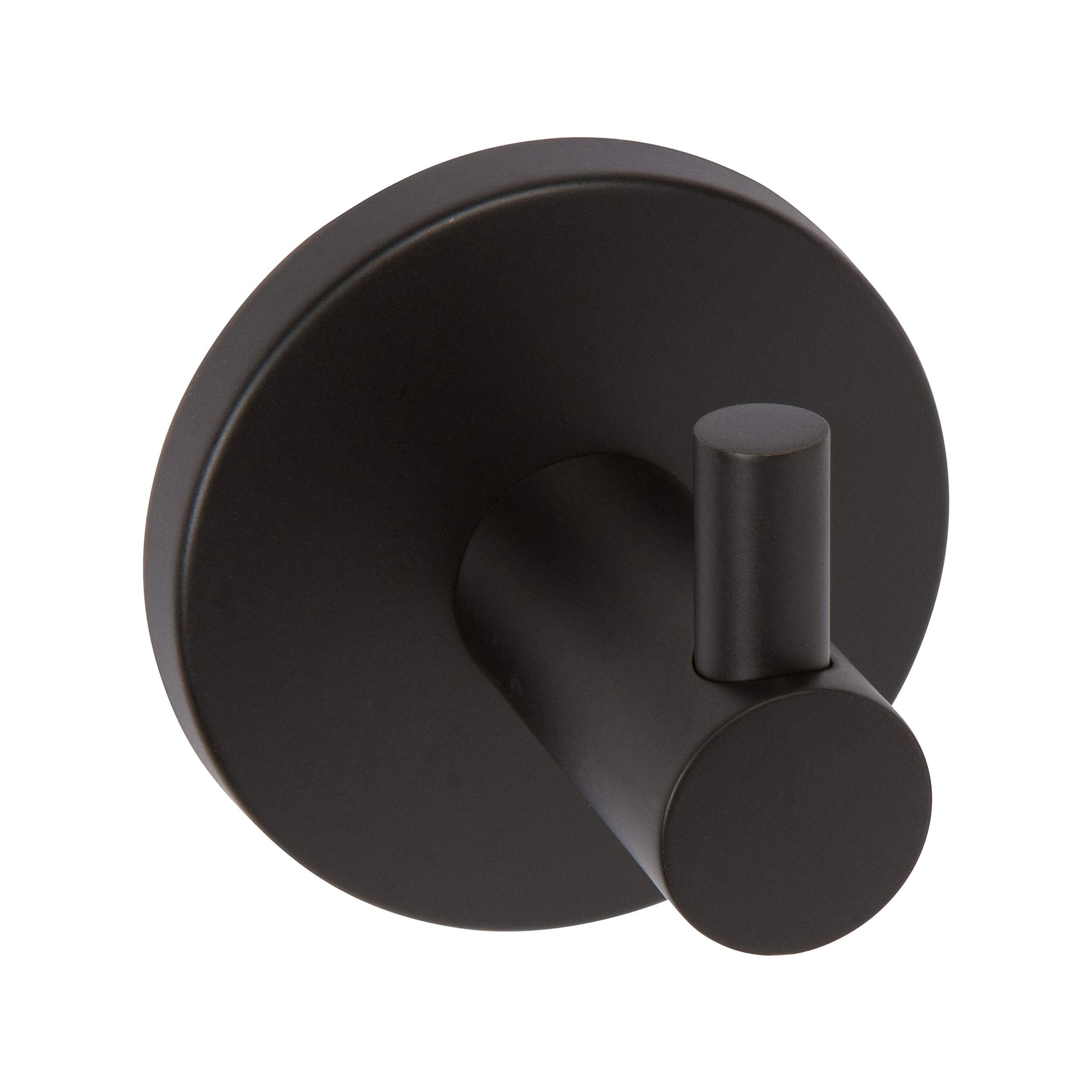 Matte Black Wall Mounted Single Robe Hook