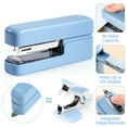 thumbnail image 1 of Deli  40 Sheet Stapler, Desktop Staplers with Integrated Staple Remover, Office Stapler, Blue, 1 of 7