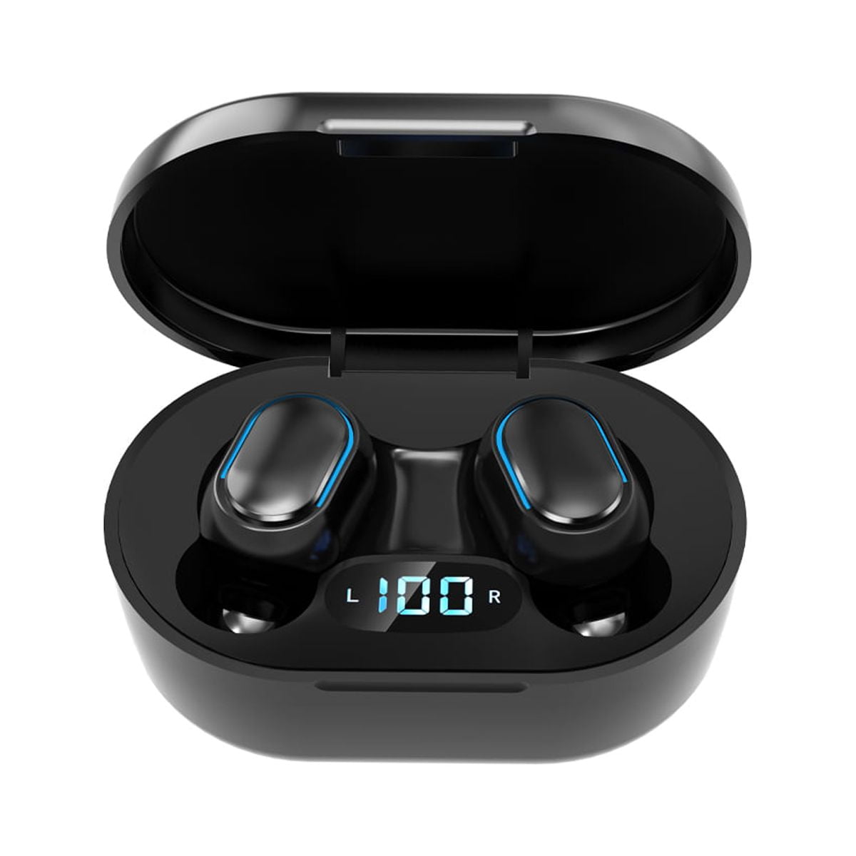 delpattern Wireless Earbuds, Bluetooth Headphones with Microphone, Noise Cancelling Earphones for School & Kids & Gaming, Hight-Fidelity Stereo Sound Quality in-Ear Headset