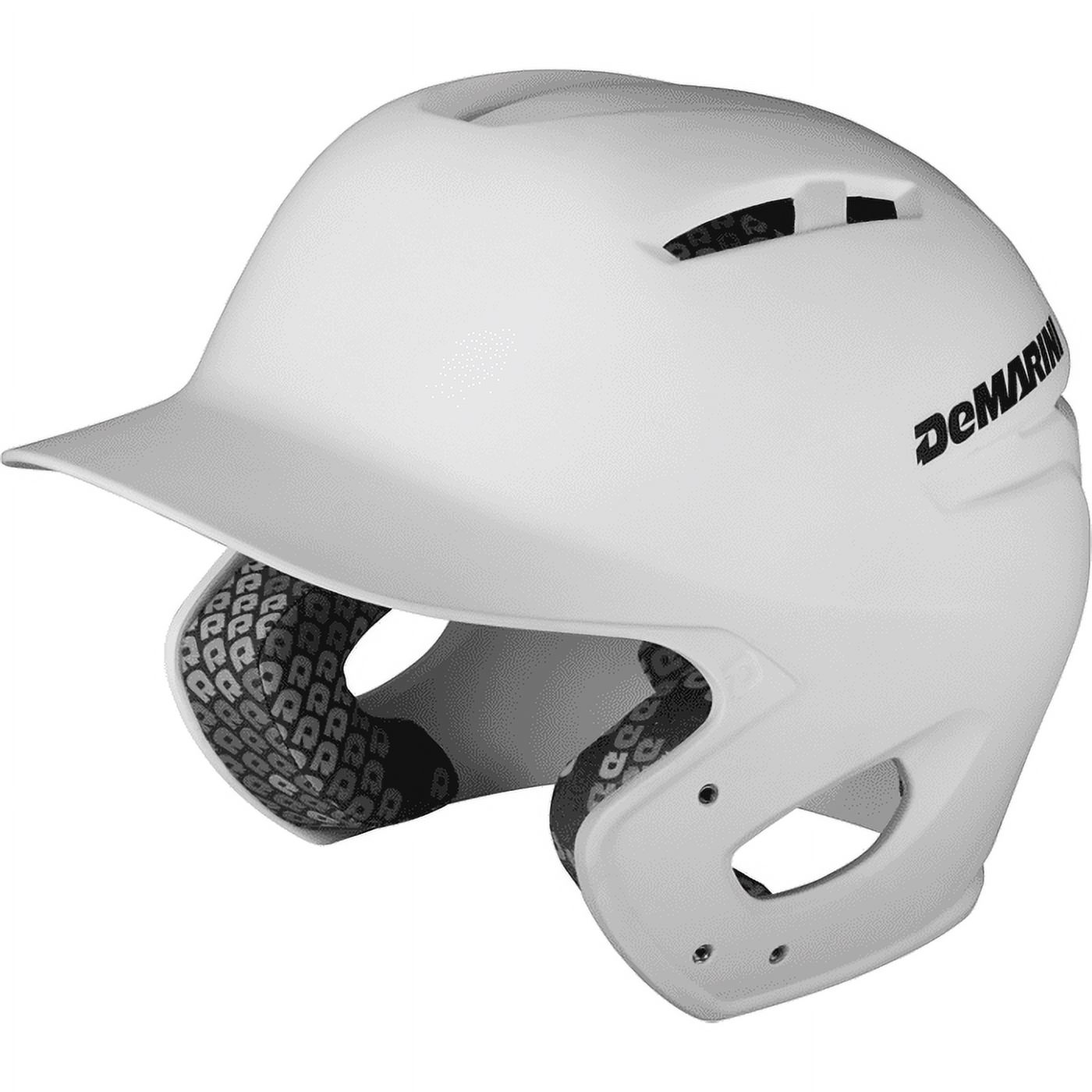 demarini paradox youth batting helmet, white, youth