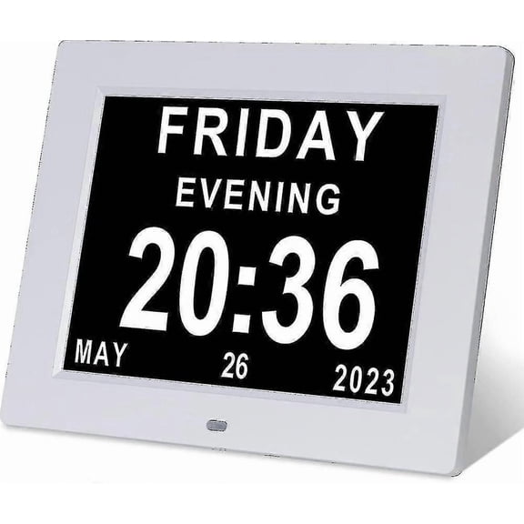 dementia Clock Alzheimers Clock & Large Digital Calendar Clock For Seniors,clock With Day And Date F