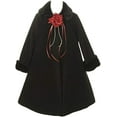 thumbnail image 1 of dempsey marie cozy fleece long sleeve cape jacket coat, 1 of 1