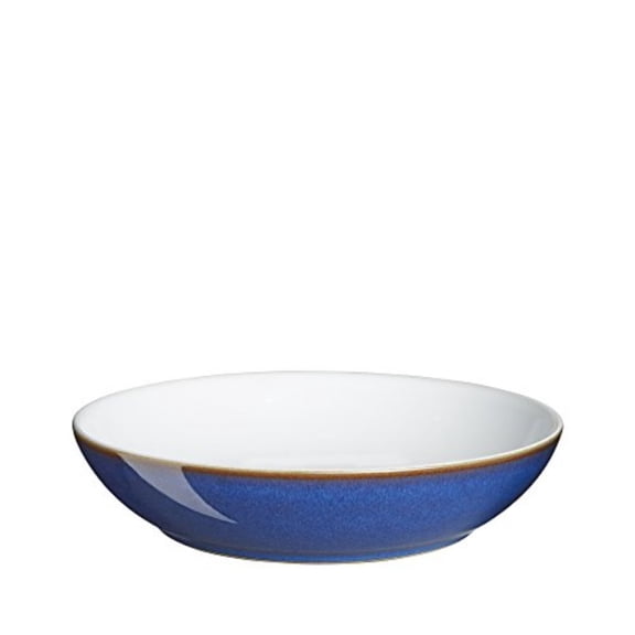Open Box denby imperial blue individual pasta bowl