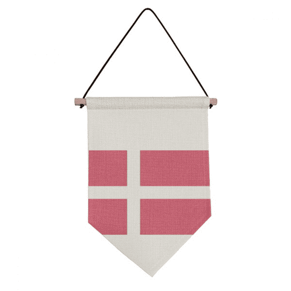 denmark national flag eu country Canvas Flag Hanging Wall Art Decor Banner