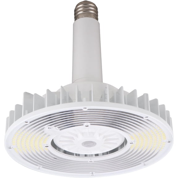 dephen 160W UFO LED Light Bulb with E39 Mogul Base Extender, 5700K High Bay Corn Light Compatible with Motion Sensor, 24800Lm Corn Bulb Replacement for 600W MH/HPS/HID, IP64,Aluminum,UL-Listed