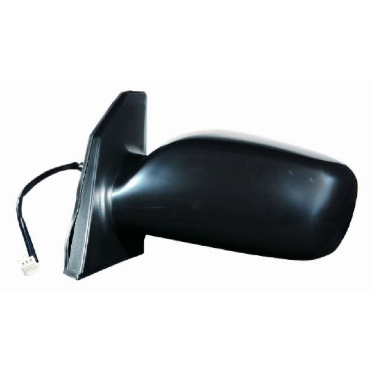 depo 312-5405l3eb black driver side power non-heated mirror