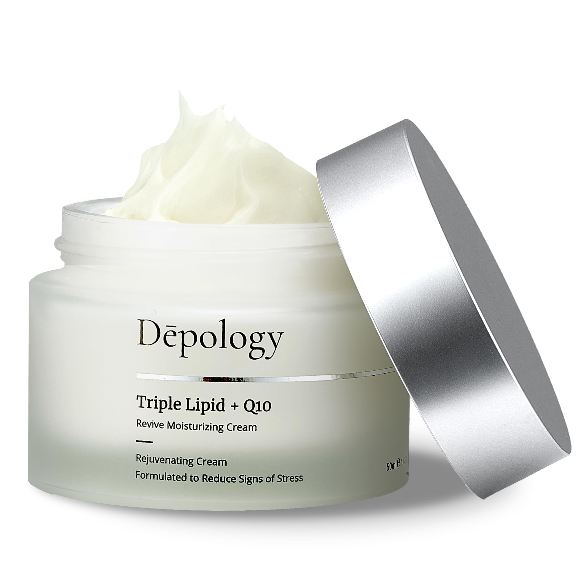 depology Triple Lipid+Q10 Facial Moisturizer Daily Face Cream with