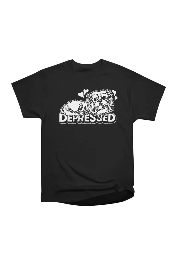 depressed T-Shirt Tee Gift For Him Merch For Her Apparel For Friend