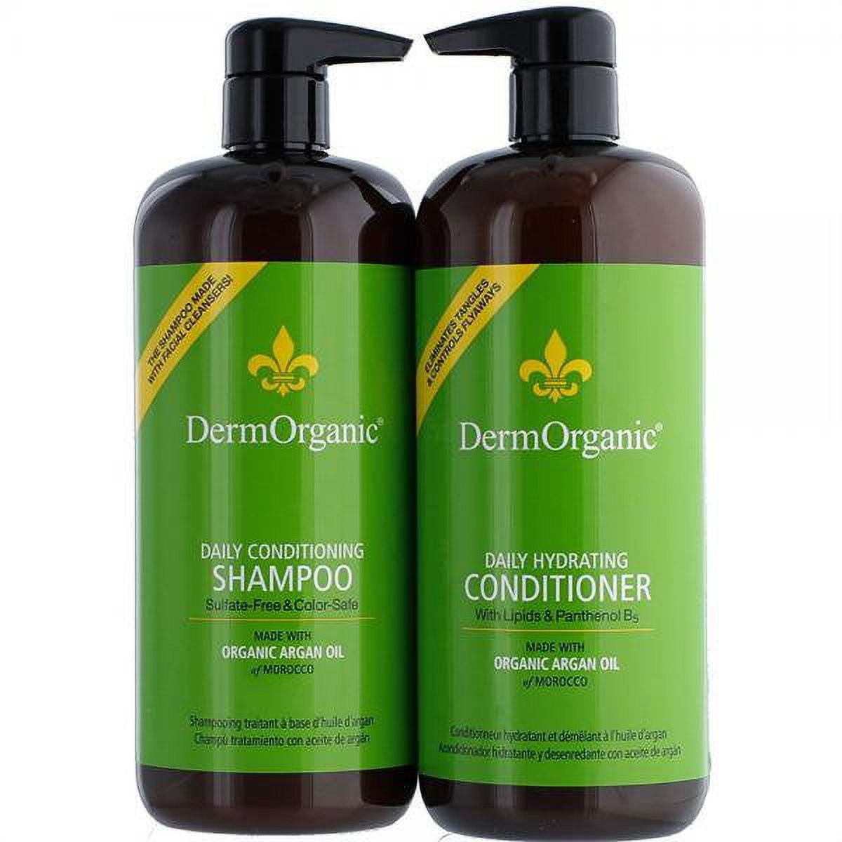 daily shampoo and hydrating conditioner with argan oil duo