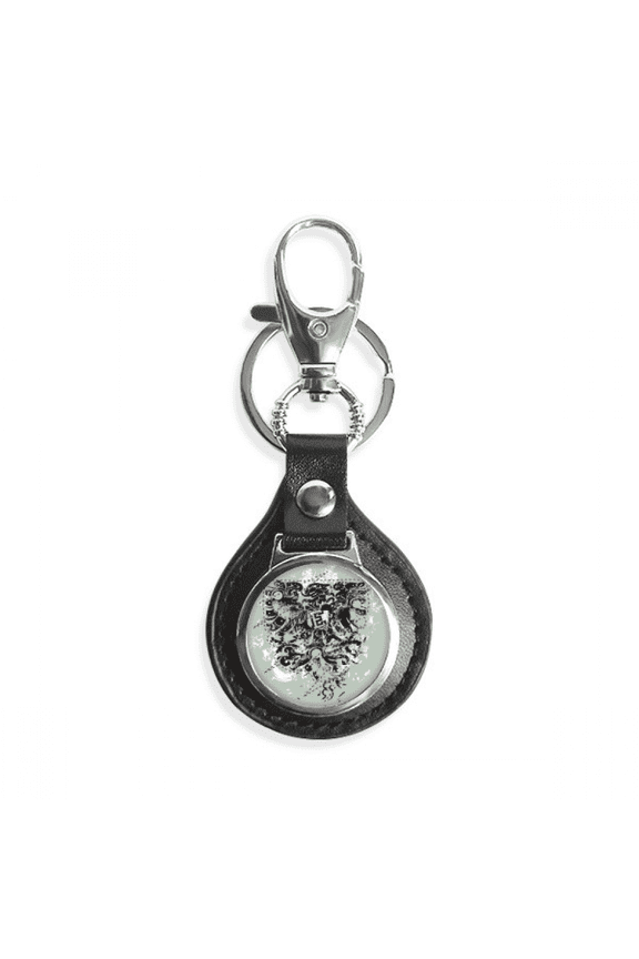 design pattern graffiti street key link chain keyholder finder hook metal