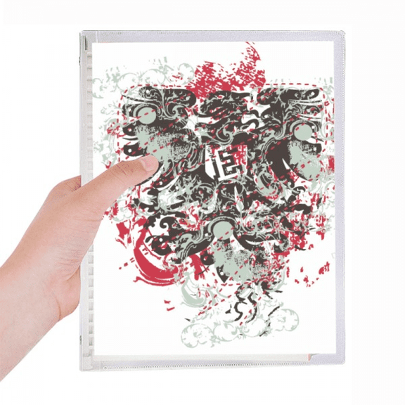 design pattern graffiti street notebook loose diary refillable journal statiry