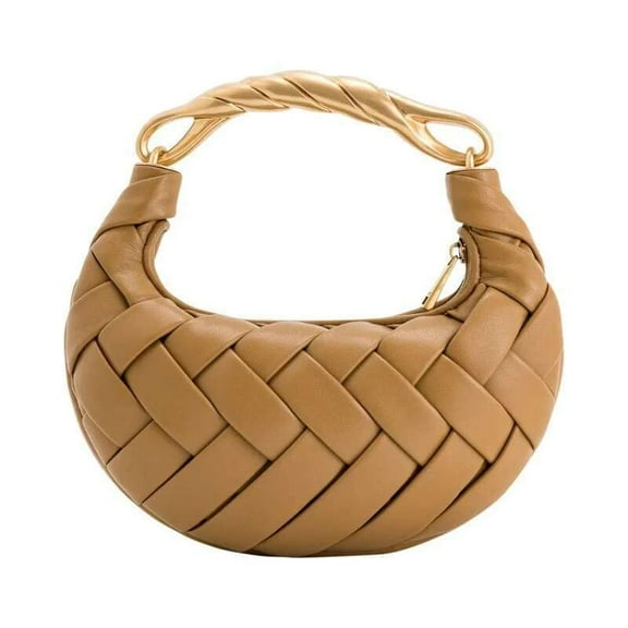designer bag Sophisticated Weaved Leather Designer Handbag - Durable and Fashionable Accessory for Any Ocn