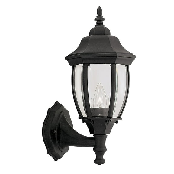 designers fountain 2420-bk wall lantern black